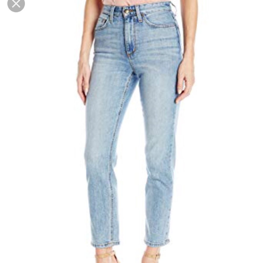 Joe’s jeans high rise straight ankle